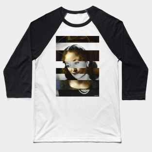 Madonna from The Virgin of the Rocks by Leonardo da Vinci and Vivien Leigh Baseball T-Shirt